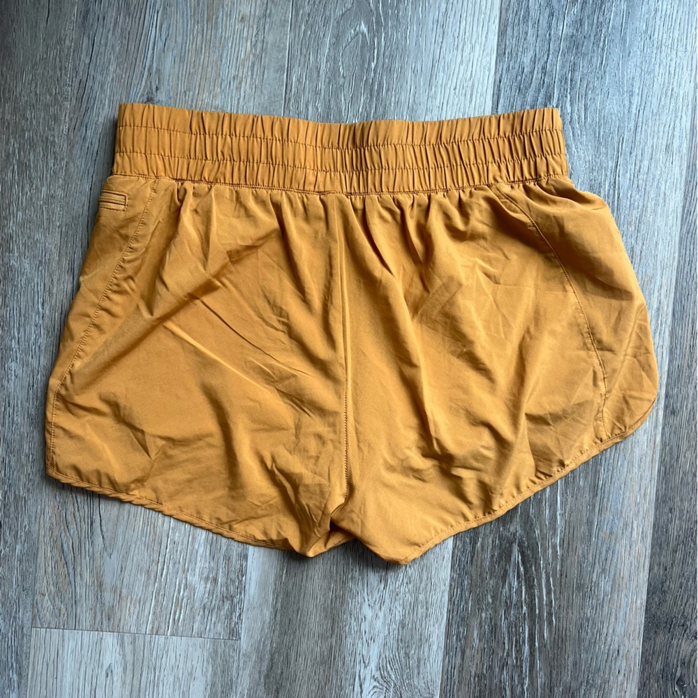 Paragon Mustard Yellow athletic Shorts - Picture 2 of 5